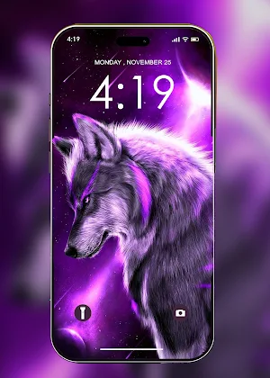 Wolf Wallpaper HD Screenshot 0
