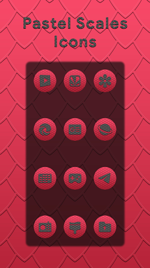 Scales Gray On Red Icons Screenshot 2