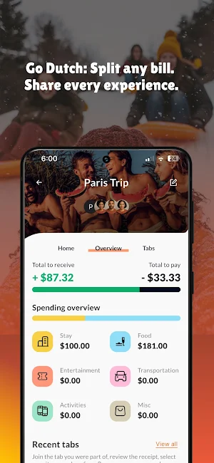 Go Dutch Screenshot 0