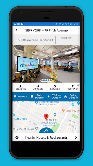 Capgemini Visitor Mobile Screenshot 1