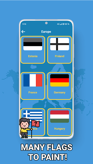 Flags Coloring Screenshot 3