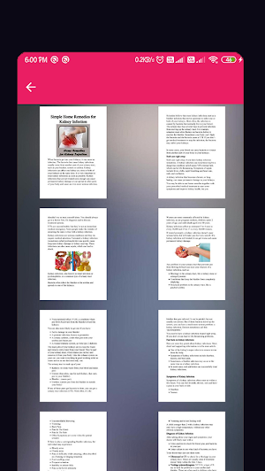 Remedies for Kidney Infection Screenshot 0