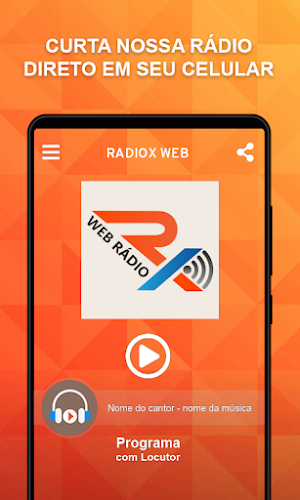 RadioX Web Screenshot 0
