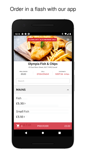 Olympia Fish & Chips Screenshot 0