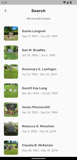 Woodlawn Cemetery Screenshot 1