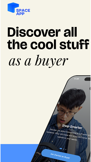 Space App: Social E-Commerce Screenshot 1