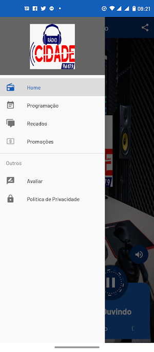 Radio Cidade FM Tasso Screenshot 1