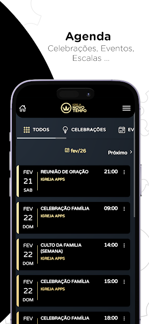 IECNT Igreja Novo Tempo Screenshot 3