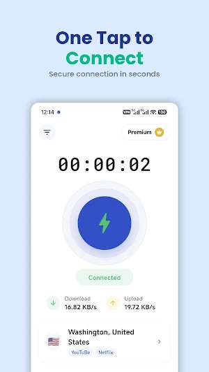 Meta VPN Pro - Secure Fast VPN Screenshot 1