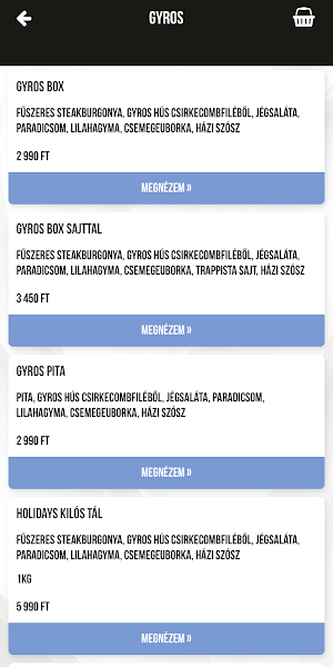 Holidays Gyros Screenshot 1