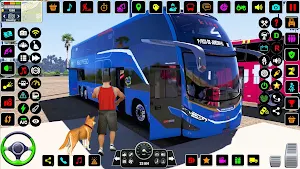 Offroad Euro Bus Driving Games Screenshot 2