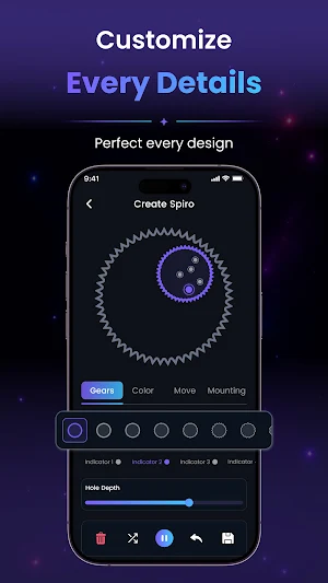 Spiro Art - Spirograph Drawing Screenshot 0
