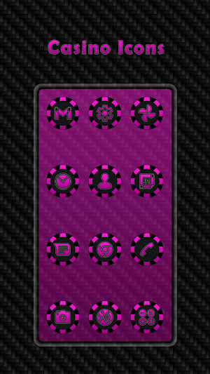 Casino - Pink Icons Screenshot 0