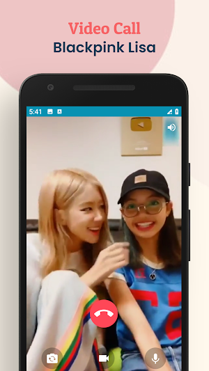 Lisa Blackpink Fake Chat & VC Screenshot 3