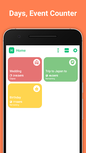 Days Counter - Events, Trip Counter Screenshot 0