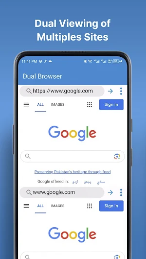 Dual Browser: Multi Browser Screenshot 0