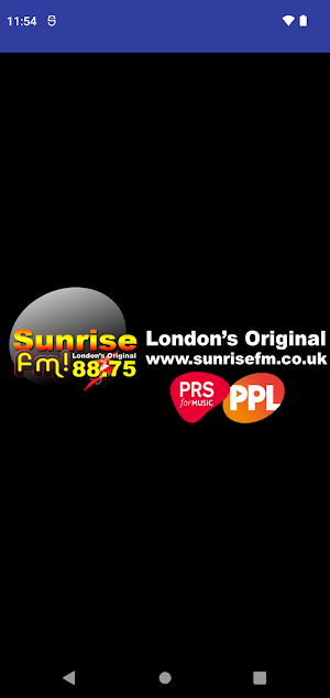 SunriseFm London Screenshot 0