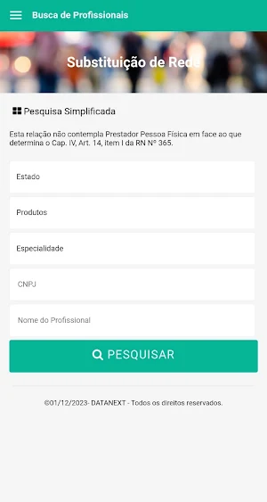 App DataSys Screenshot 2
