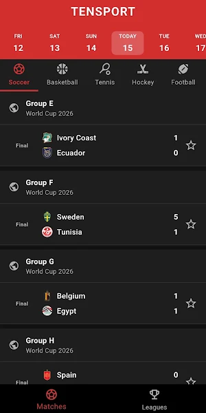 Ten Sports - Live Sports Screenshot 1