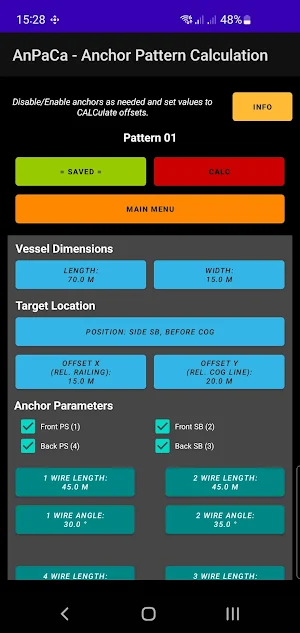 AnPaCa - Anchor Pattern Calc. Screenshot 2