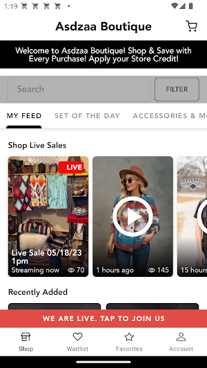 Asdzaa Boutique Screenshot 0
