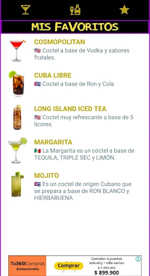 MINI BAR Screenshot 1