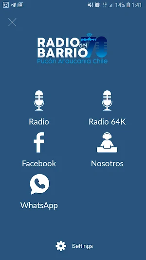RADIO DEL BARRIO 70 Screenshot 2