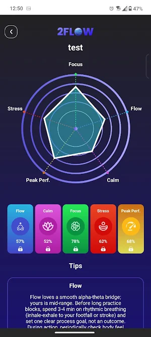 2FLOW – Train Mind and Body. Screenshot 2