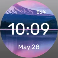 Pink Lake - Watch Face