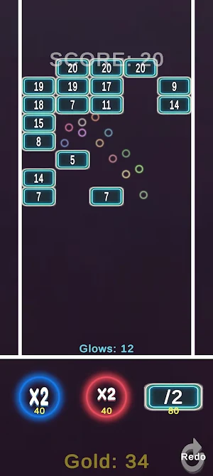 Glowing Brick Screenshot 0