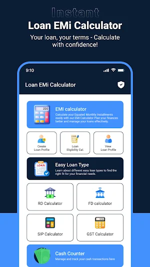 Instant Loan EMI Calculator Screenshot 0
