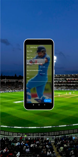 Cricket Result Tracker Screenshot 0