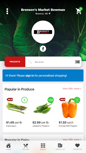 Shop Bronson's Marketplace Screenshot 0