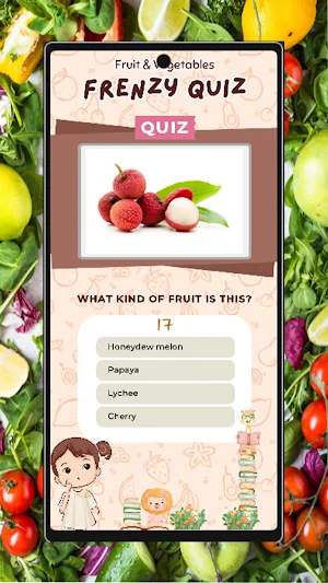 Fruits And Vegetables - Quiz Screenshot 2