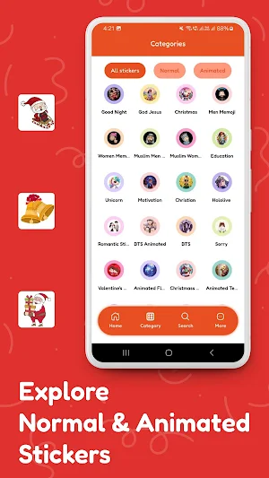 Christmas Stickers Screenshot 3