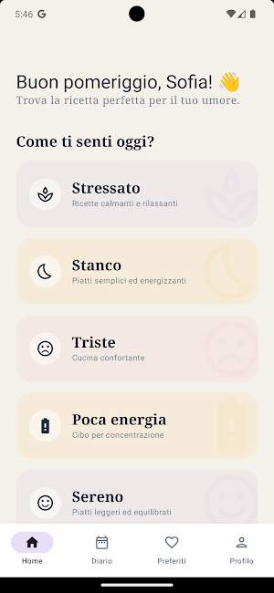 CalmFoodie: Ricette Semplici Screenshot 0