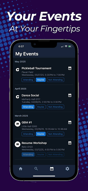 Gathr - Campus Involvement Screenshot 3