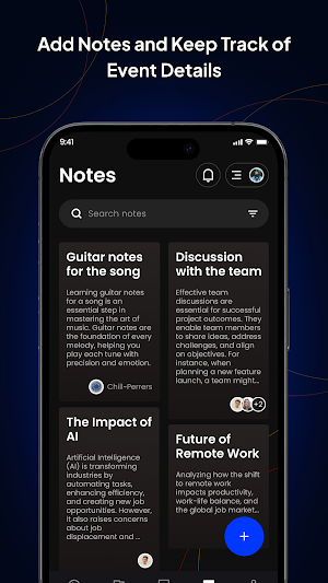 BANDSYNC: Band Organizer Screenshot 1