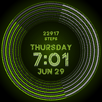 Infinity Parallax Watch Face