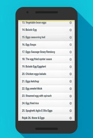 Various Egg Recipe Recipes Screenshot 3