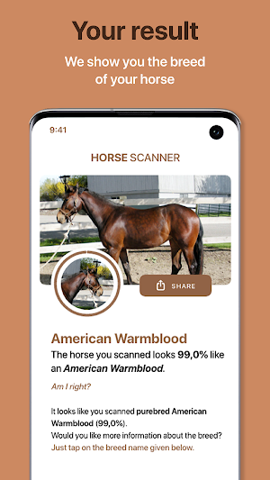 Horse Scanner – Horse Breed Identification Screenshot 2