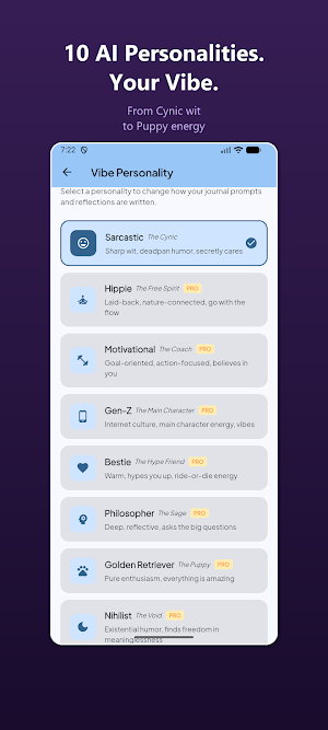 Vibe Journal: AI Daily Diary Screenshot 2