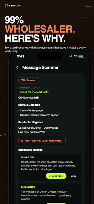 FendLand: Stop Property Spam Screenshot 2