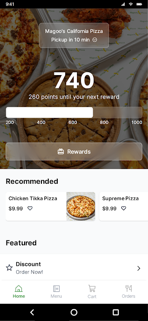 Magoo's California Pizza Screenshot 0