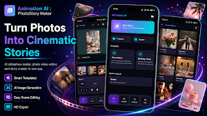 Animation AI: PhotoStory Maker Screenshot 0