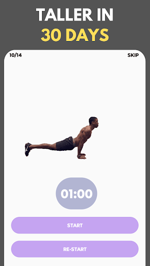 Stretching for height increase Screenshot 3