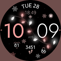 Christmas Lights watch face