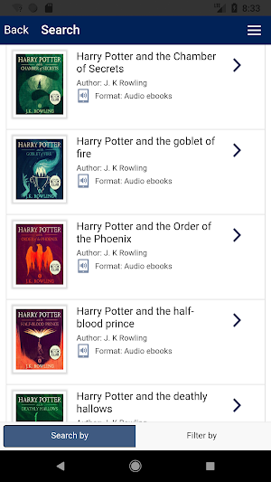 San Mateo City Library Screenshot 3
