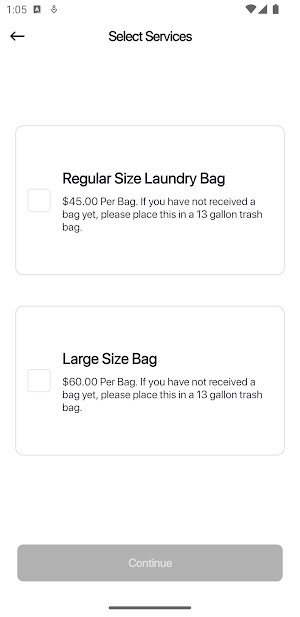 My Butler Wash + Fold Screenshot 1