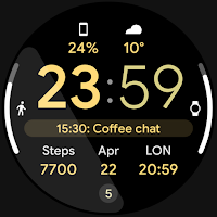 Digital Informer: Watch face